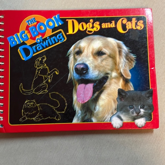 🌈2/$8  The Big Book of Drawing Dogs and Cats - Picture 1 of 12